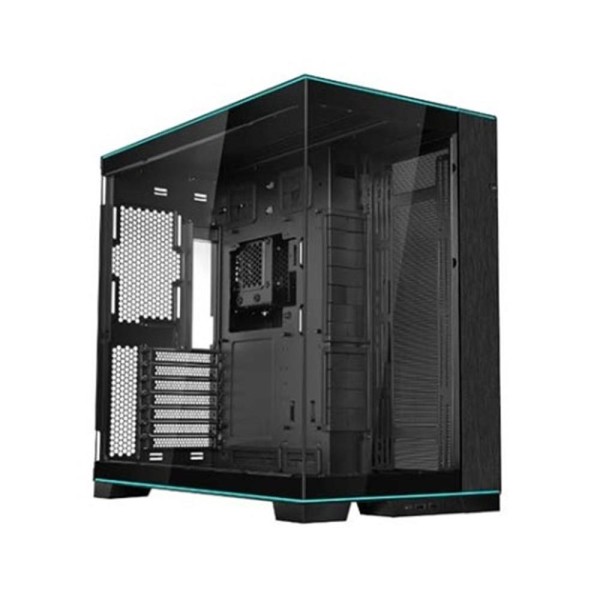 Caja ordenador gaming lian li e - atx o11d evo rgb cristal templado negro