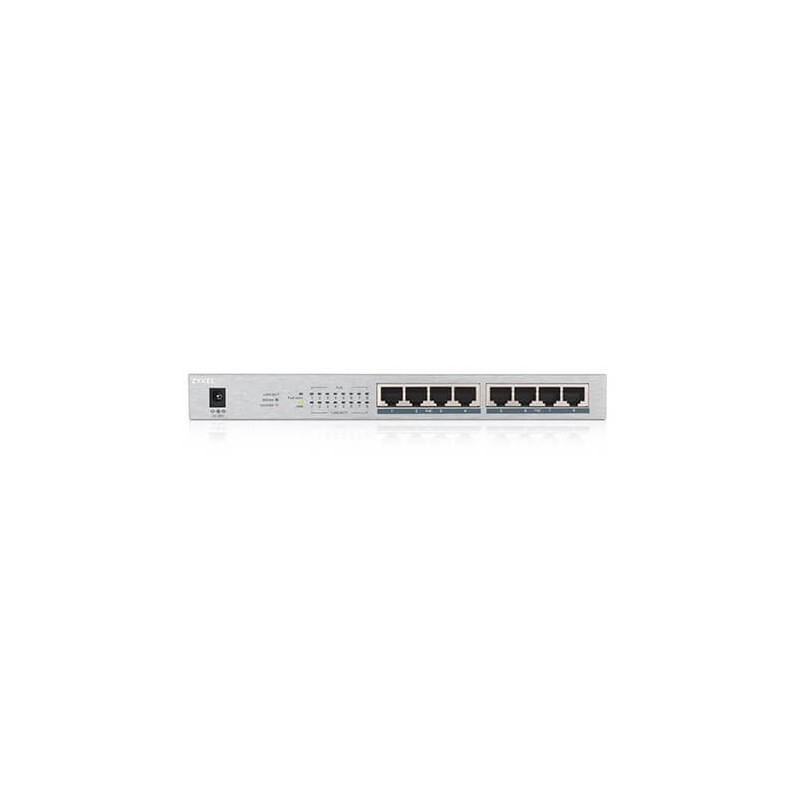 Switch 8 puertos zyxel - gestionable - poe - full duplex 10 - 100 - 1000