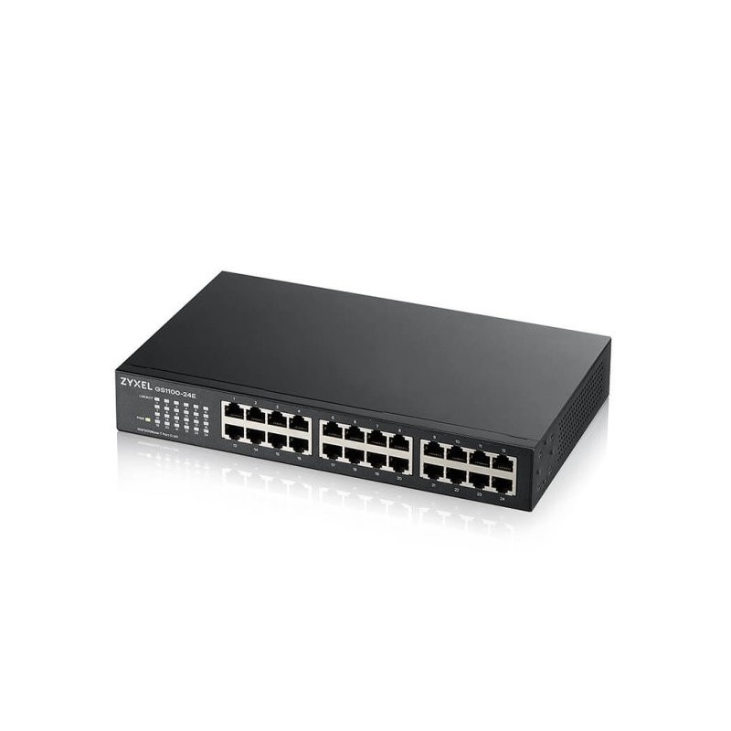 Switch 24 puertos zyxel gigabit ethernet no gestionable v3