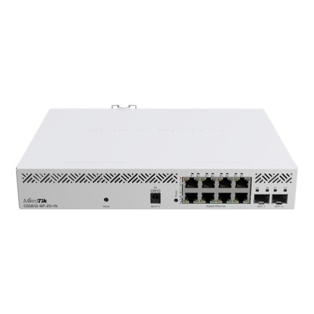 Switch mikrotik css610 - 8p - 2s+in 10 puertos