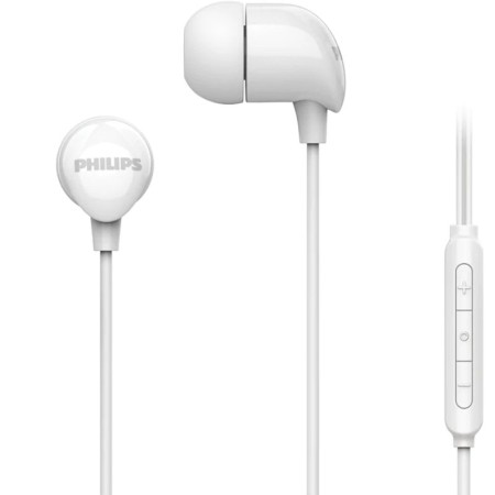Auriculares Intrauditivos Philips TAE2146WT/ con Micrófono/ USB Tipo-C/ Blancos