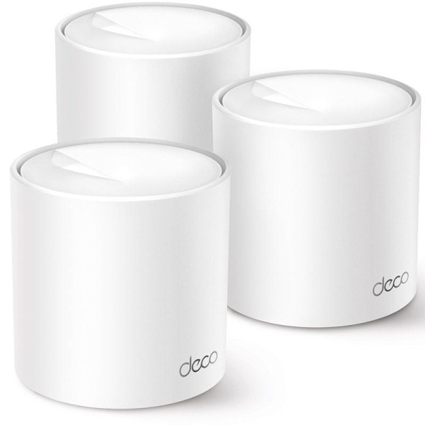 Sistema Mesh TP-Link Deco X10 1500Mbps/ 2.4GHz 5GHz/ Pack de 3