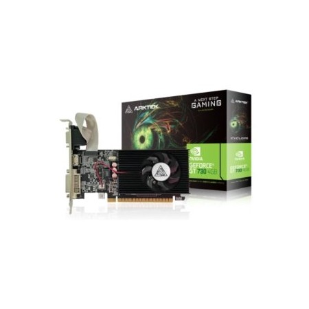 VGA ARKTEK GEFORCE GT 730 4GB GDDR5 1xDP 1xHDMI 1xDVI CUDA 384 64BIT SINGLE FAN RETAIL
