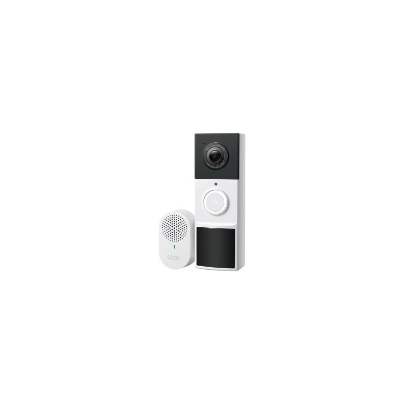 VIDEOPORTERO WIFI TP-LINK TAPO TD21 SMART 160º FOV BATERIA 2K 3MP VISION COLOR IA IP65