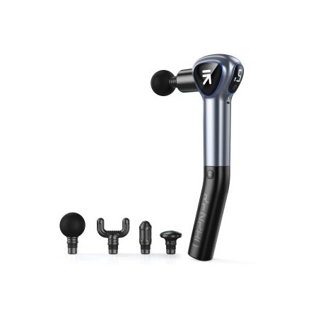 PISTOLA DE MASAJE MUSCULAR RENPHO REACH 5 VELOCIDADES 4 CABEZALES PANTALLA LED