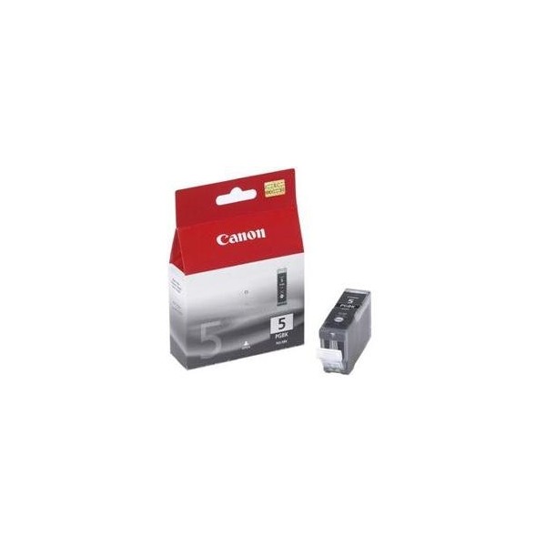 Cartucho tinta canon pgi 5 negro pigmentado 26ml pixma 4200 - 5200 mp 500 - 800
