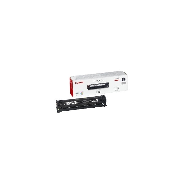 Toner canon 716 negro 2300 páginas lbp5050 - 5050n