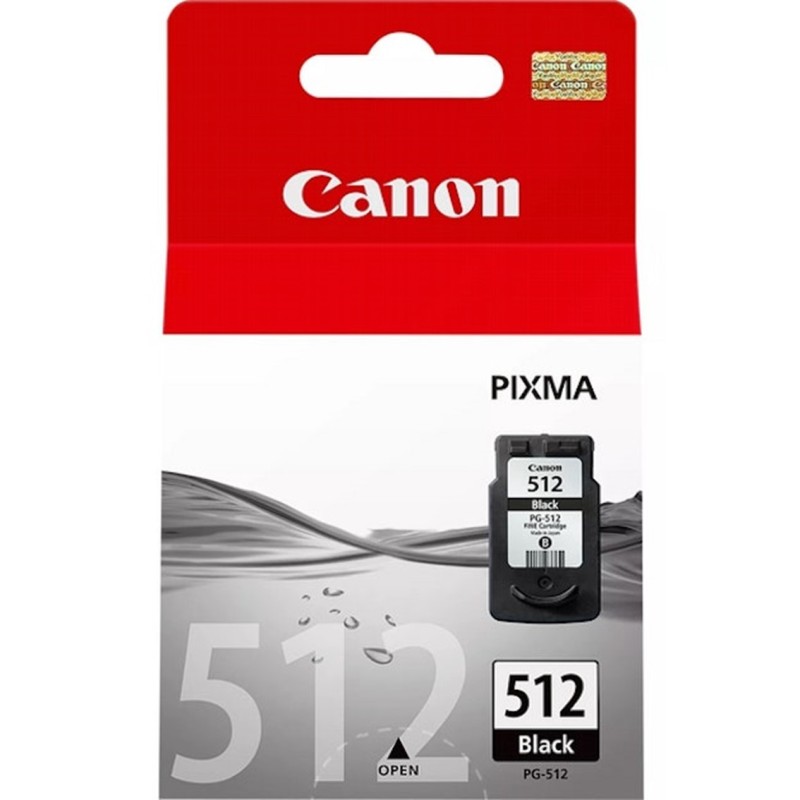 Cartucho tinta canon pg 512 negro 15ml mp240 - mp490 - mx320 - 330