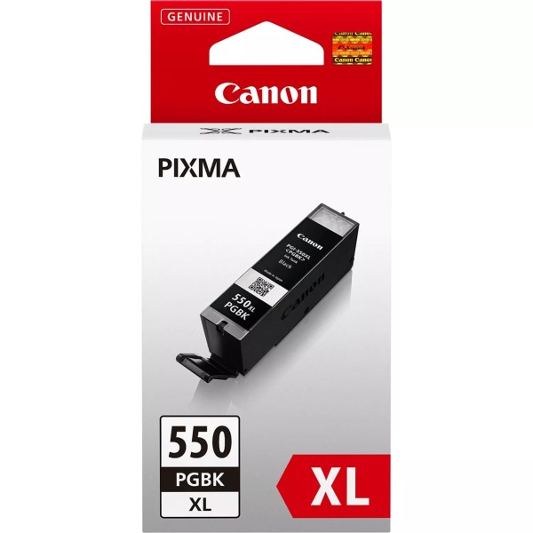 Cartucho tinta canon pgi 550 xl pgbk negro pigmentado mg5450 - ip7250