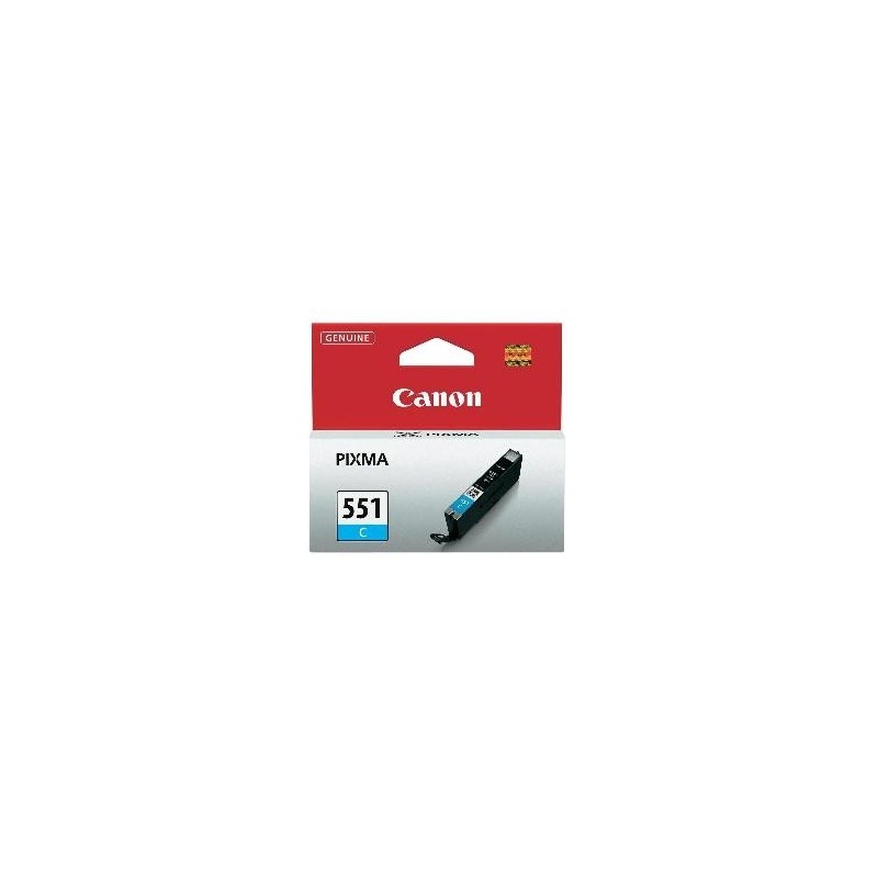 Cartucho tinta canon cli - 551 cian mg6350 - mg5450