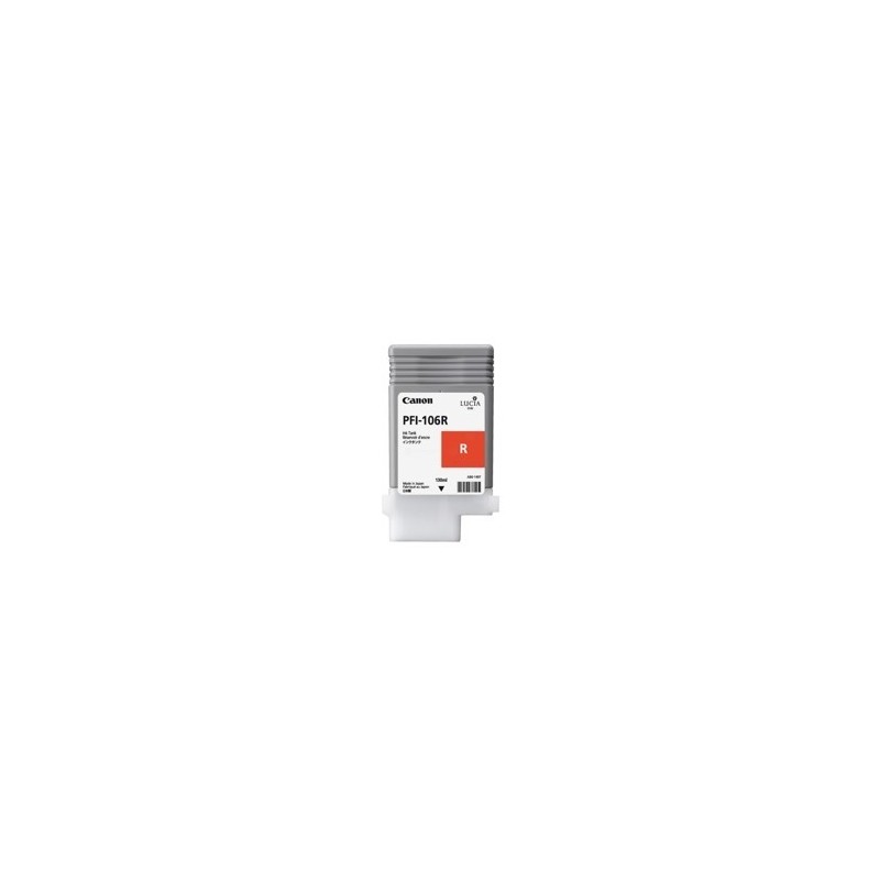 Cartucho canon pfi - 106rg rojo ipf6300 - ipf6350 - ipf6400 - ipf6450