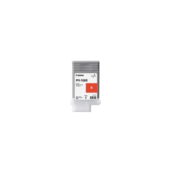 Cartucho canon pfi - 106rg rojo ipf6300 - ipf6350 - ipf6400 - ipf6450