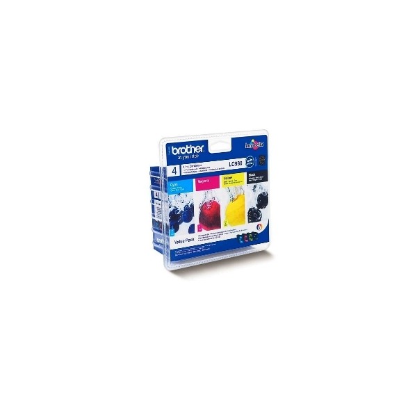 Multipack brother lc980valpb dcp145 - 195c - 165c - 375cw - mfc250c - 255cw - 290c - 295cn