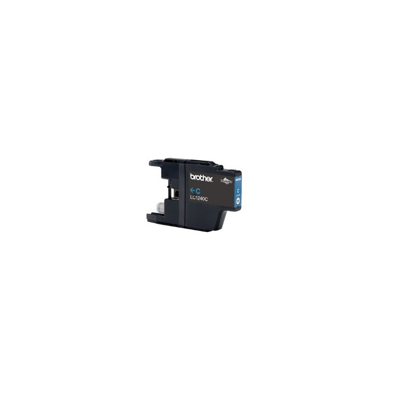 Cartucho tinta brother lc1240cbp cian 600 paginas mfcj6510dw - mfcj6710dw - mfcj6910dw