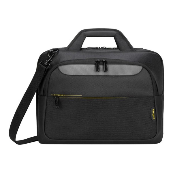 Maletin targus city gear 3 topload para portatil 15.6 pulgadas negro