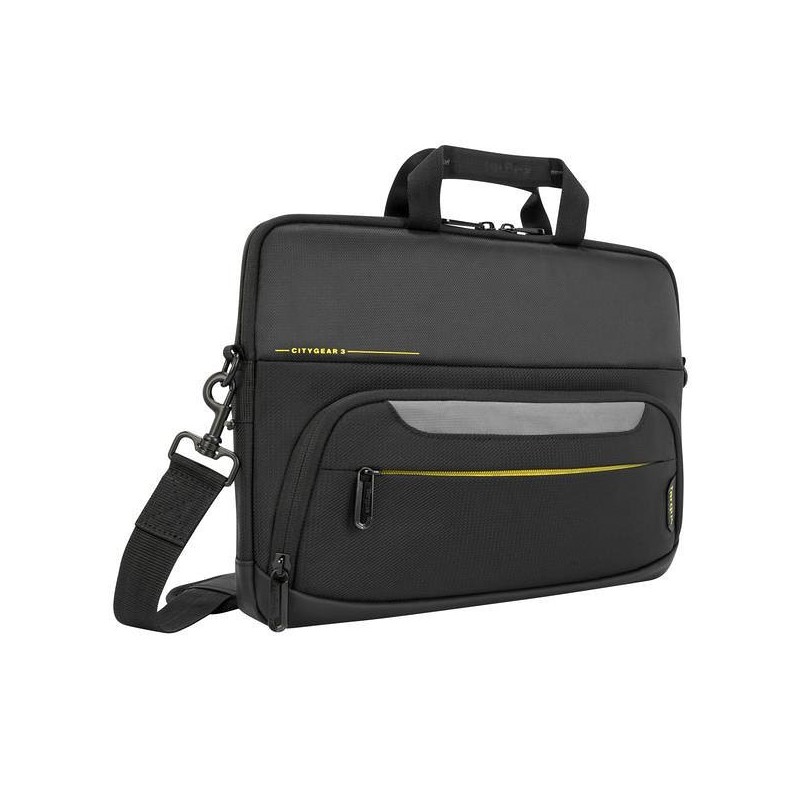 Maletin portatil targus citygear 12 - 14 pulgadas pulgadas slim negro
