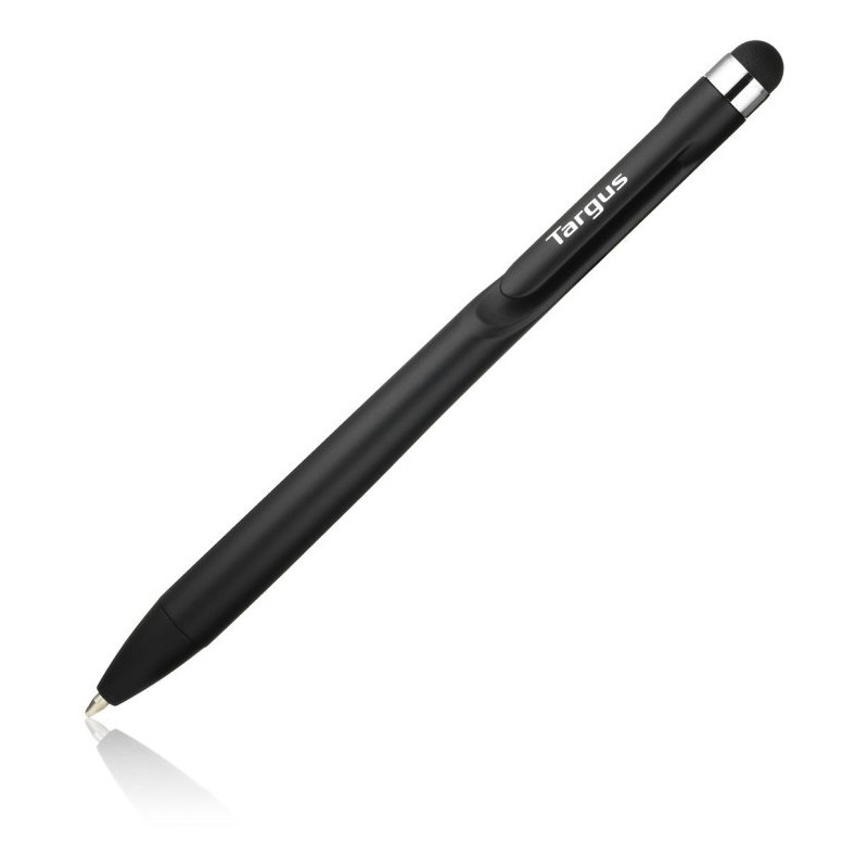Lapiz digital y boligrafo targus antimicrobiano negro