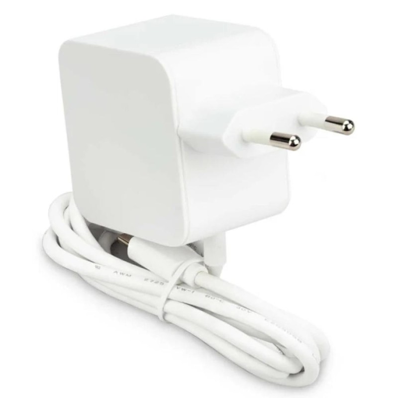 Fuente de alimentacion cargador raspberry pi 5 usb c 27 w color blanco