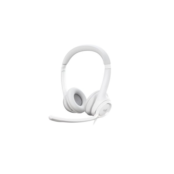 HEADSET LOGITECH H390 MICROFONO CON SUPRESION DE RUIDO USB COLOR BLANCO P/N: 981-001286