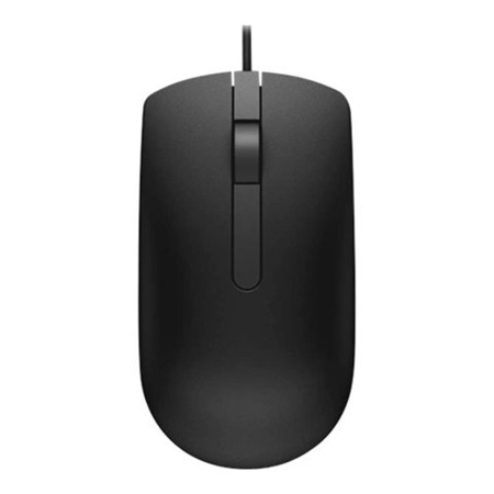 Mouse raton dell ms116 optico botones + scroll 1000ppp usb negro