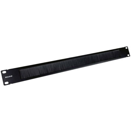 Panel Guía Cables con Cepillo para Rack 19″ Phasak PA 1901/ Altura 1U