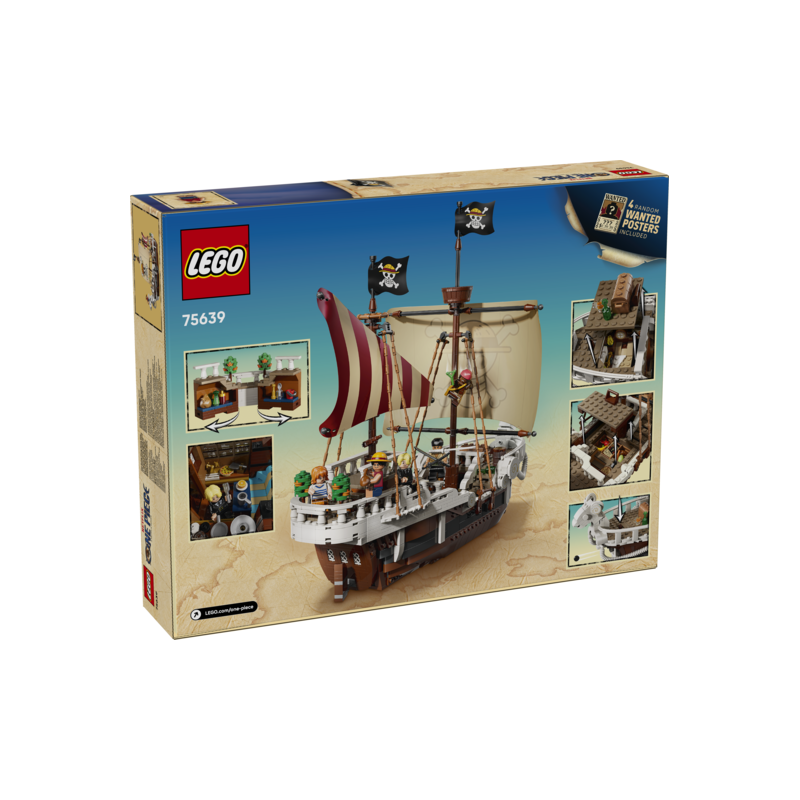 Lego one piece netflix barco pirata going merry
