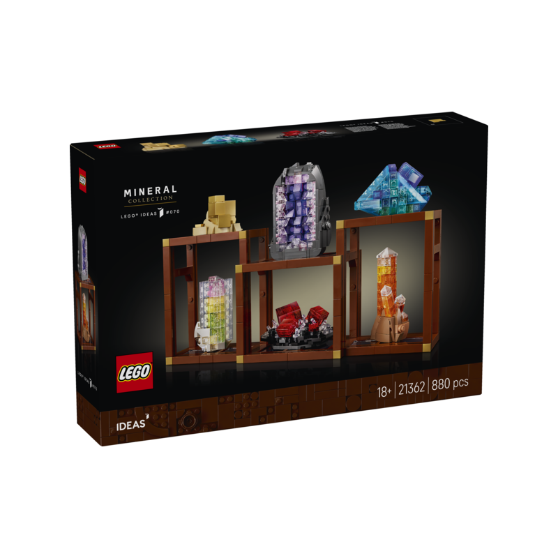Lego ideas colección de minerales