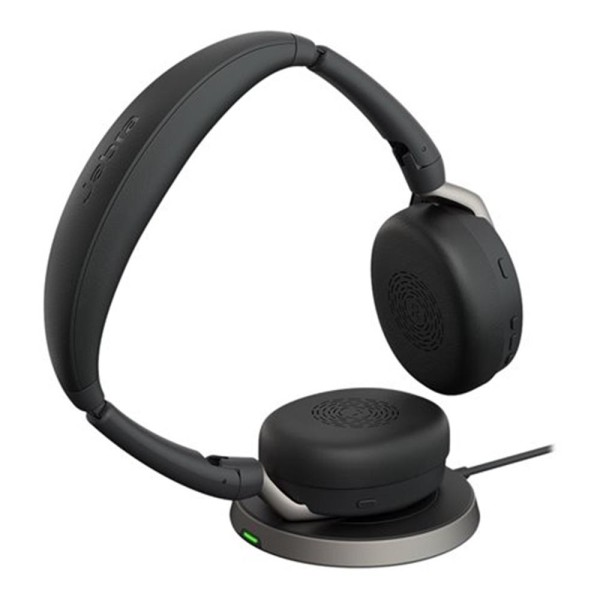 Auriculares jabra evolve2 65 flex ms stereo inalambrico negro