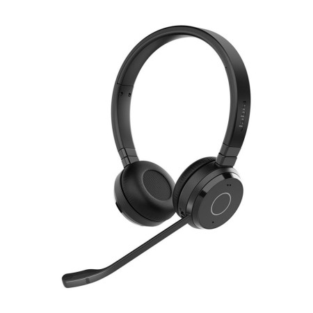 Auriculares jabra evolve 65 te ms stereo inalambrico negro