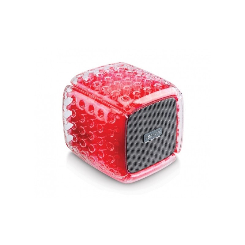 Altavoz bluetooth forever bumpair bs - 700 red color rojo