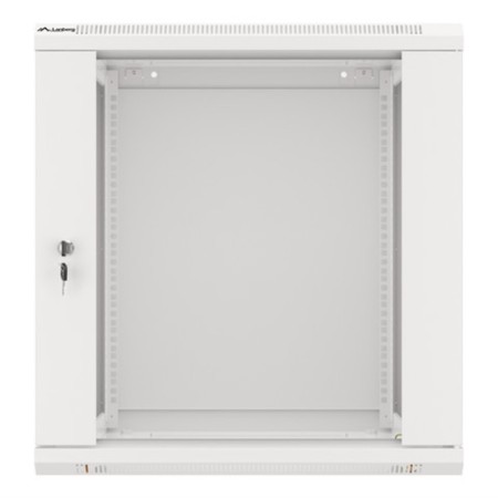 Armario rack lanberg 12u 600x600x368 auto ensamblado 19 pulgadas hasta 60kg gris