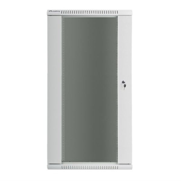 Armario rack lanberg 19 pulgadas 27u 600x450 cabinet wall - mount (flat pack) gris v2
