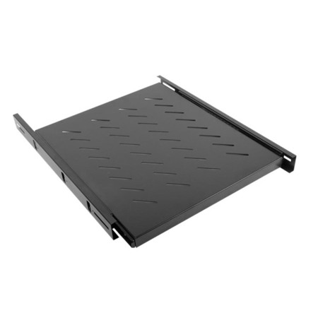 Bandeja lanberg deslizante 1u 463x550mm hasta 60kg rack de 19 pulgadas negro