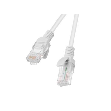 Cable red lanberg latiguillo cat.6 utp 5m gris fluke passed