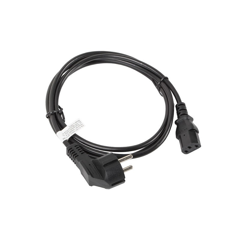 Cable de alimentacion lanberg schuko cee 7 - 7 a iec320 c13 1.8m