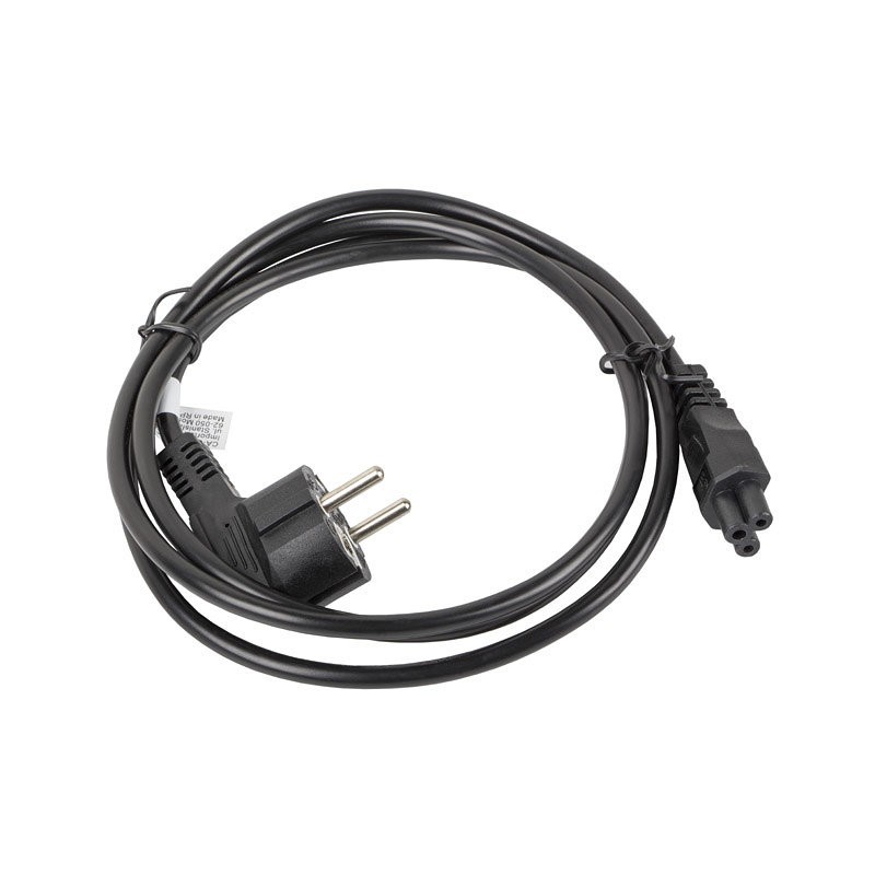 Cable de alimentacion lanberg trebol schuko cee 7 - 7 a iec320 c5 1.8m