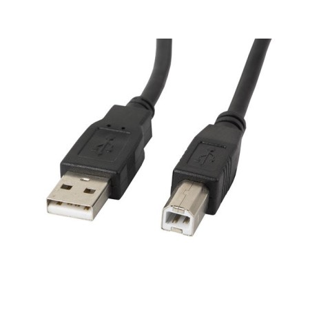 Cable impresora lanberg usb a - usb b macho - macho ferrita 1.8m negro