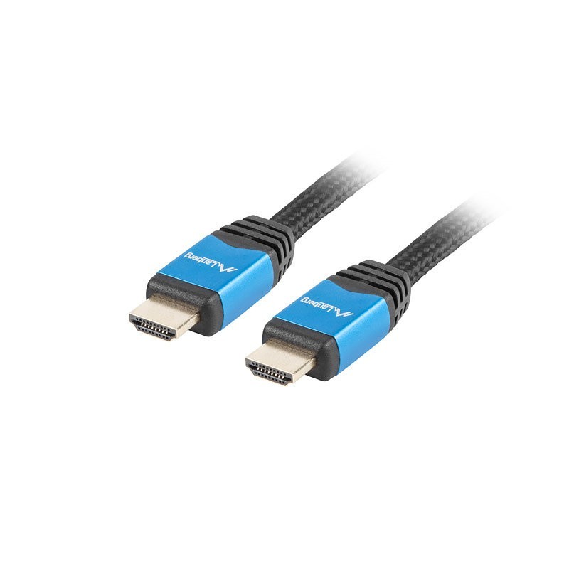 Cable hdmi lanberg macho - macho v2.0 cu 4k premium 1m negro