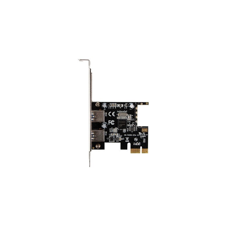 Tarjeta pci lanberg express 2x usb 3.1 gen1 hembra low profile bracket