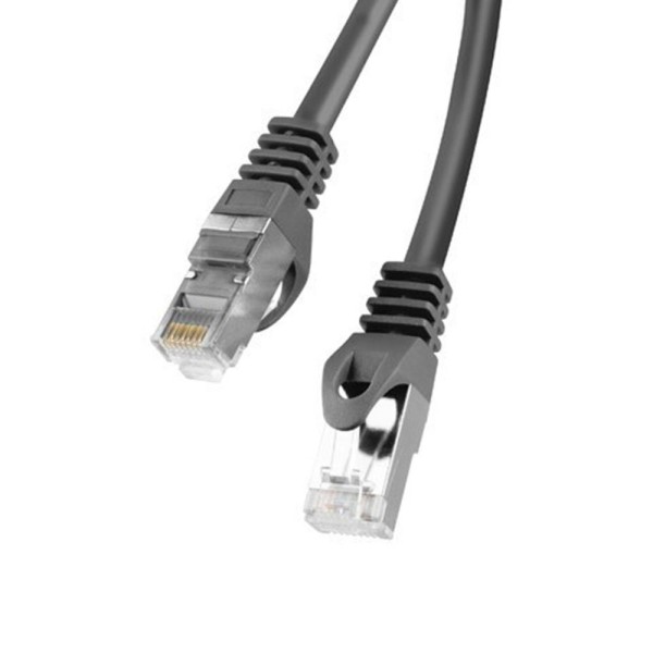 Cable red lanberg latiguillo cat.6 ftp fluke passed 5m negro