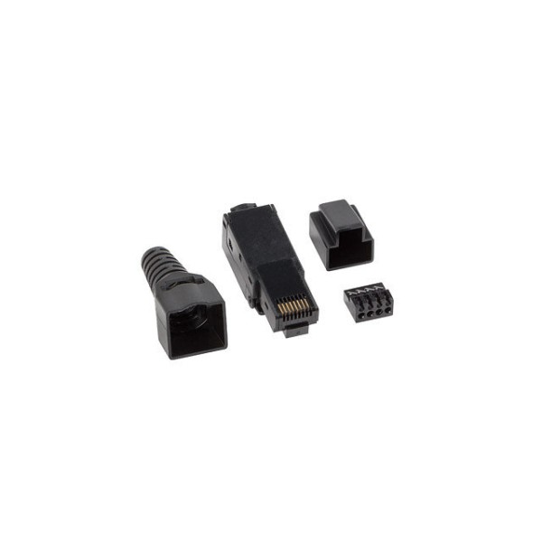 Conector lanberg rj45 cat 6 utp plug 8p8c tool - less