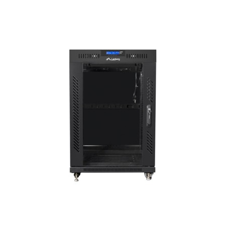 Armario lanberg rack 19 pulgadas 15u 600x600 negro
