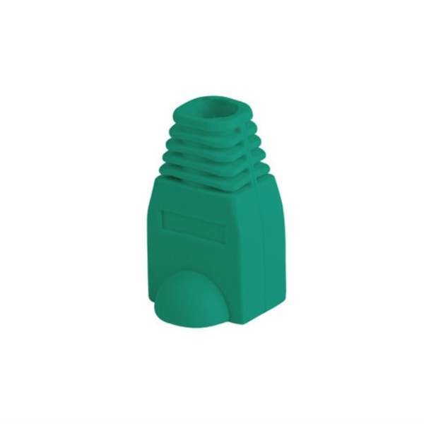 Funda protectora lanberg plb - 1000 - g para conector rj45 pack de 100 unidades verde