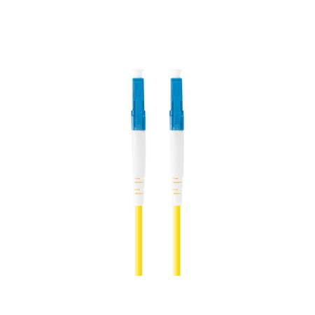 Latiguillo fibra optica lc - upc lanberg 1m mono simplex g657a1 lszh amarillo