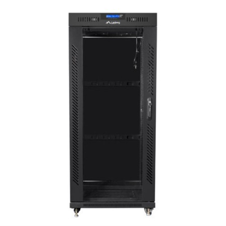Armario lanberg rack 19 pulgadas 22u 800x800 negro