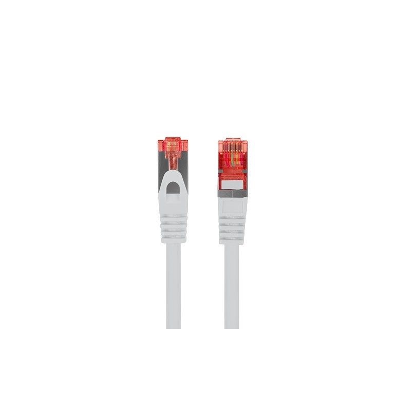 Cable red lanberg latiguillo cat.6 s - ftp lszh cu 3m gris fluke passed