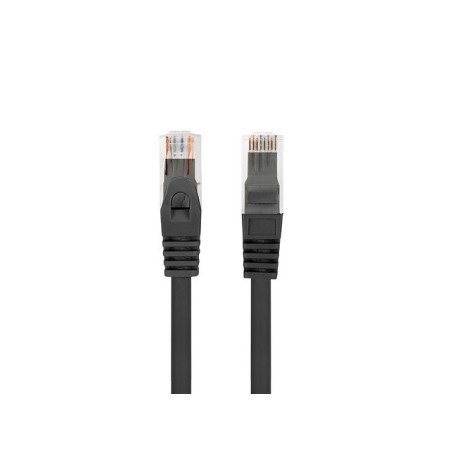 Cable red lanberg latiguillo cat.6 utp lszh cu 3m negro fluke passed