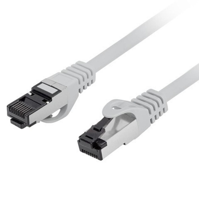 Cable red lanberg latiguillo cat.8.1 s - ftp lszh cu 0.25m gris fluke passed