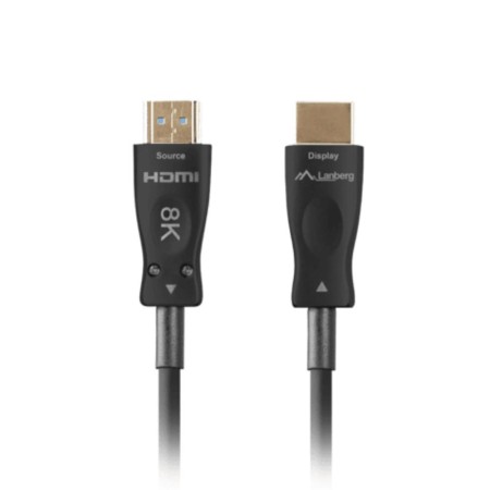 Cable hdmi aoc lanberg v2.1 m - m optico activo 8k 60hz 10m negro