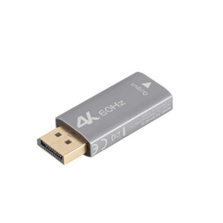 Adaptador 4k displayport a hdmi lanberg macho - hembra